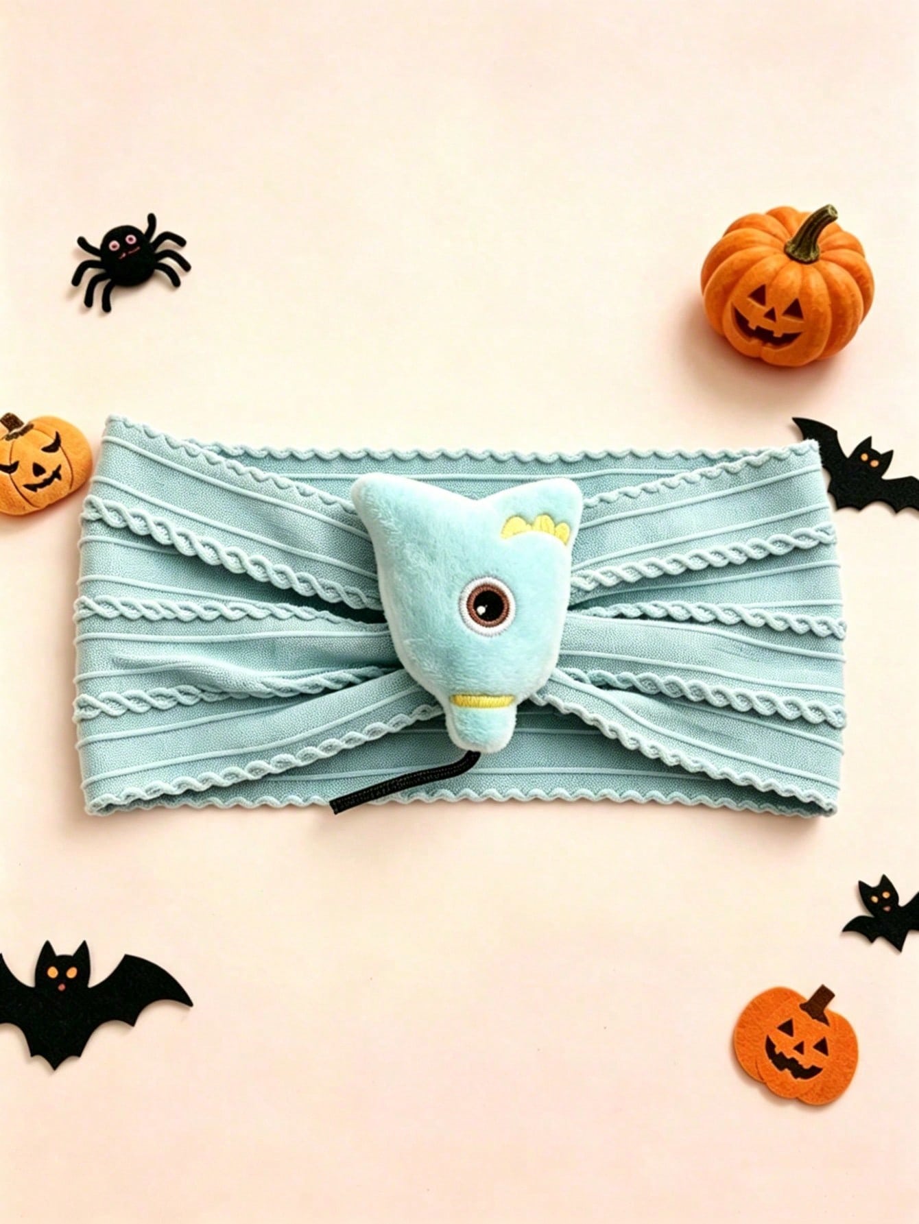 5pcs/Pack Baby Halloween Themed Headbands, Soft & Elastic, Breathable, Suitable For All Seasons, Perfect Gift, Ideal For Photo Shoots