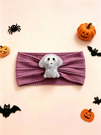 5pcs/Pack Baby Halloween Themed Headbands, Soft & Elastic, Breathable, Suitable For All Seasons, Perfect Gift, Ideal For Photo Shoots