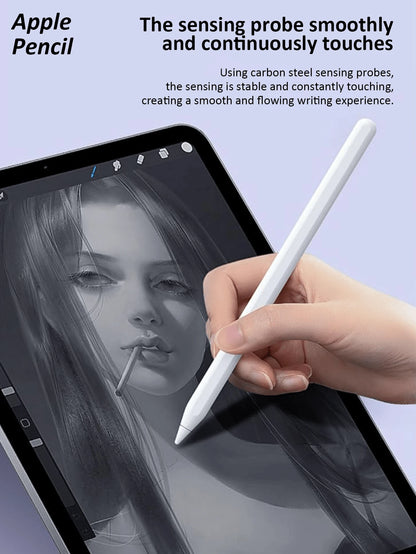 ‌6-Pack Apple Pencil Tips 1/2 Gen & Pro| 3 Resistance Levels| Soft Universal Nibs For IPad Pro 2025-2018| Stylus Pen Accessories