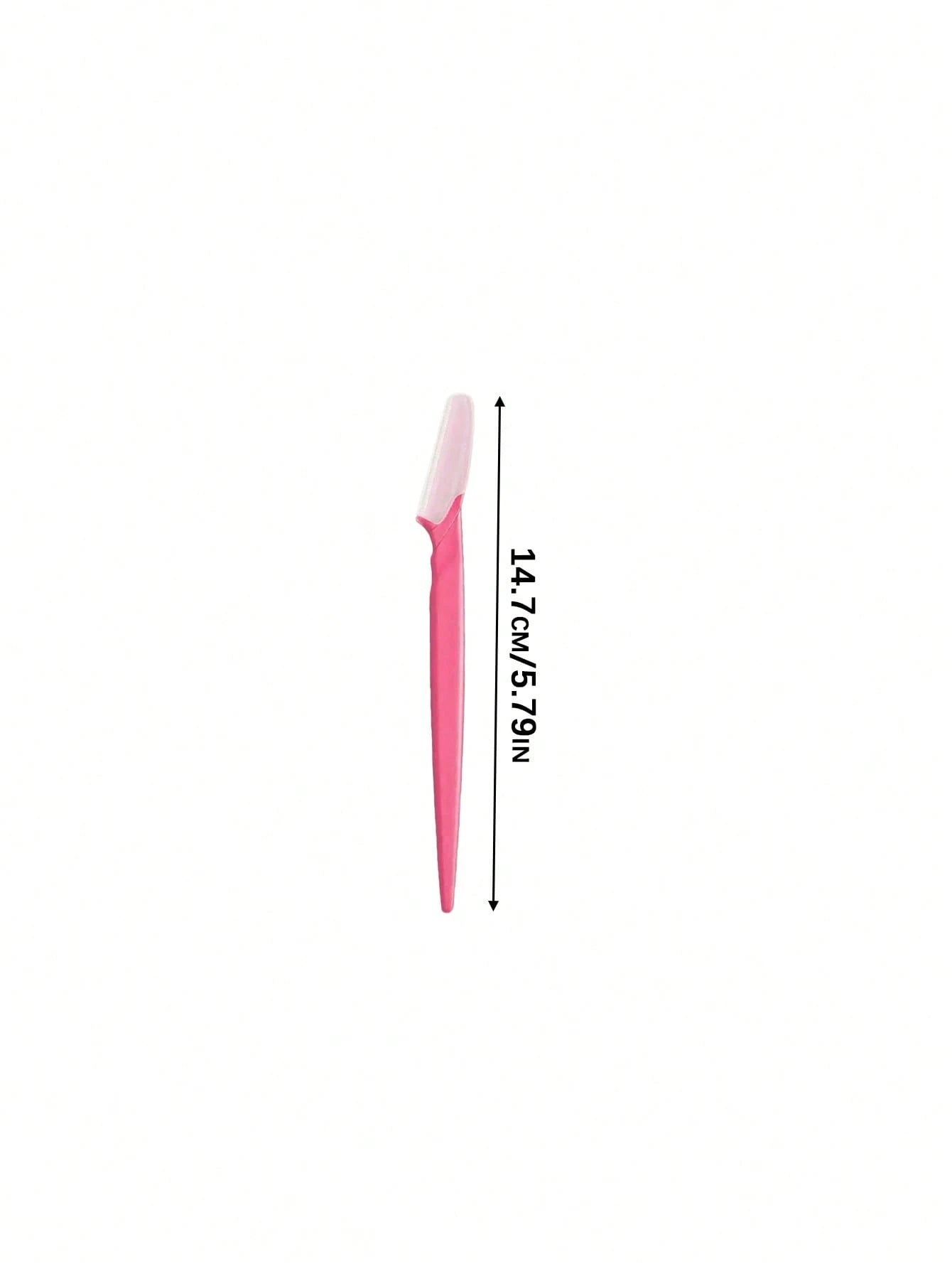60 Piece Rose Red Eyebrow Trimmer Set, Eyebrow Trimmer/Shaver, Exfoliating Shaving Tool, Body Hair Trimmer And Facial And Eyebrow Shaver Set, Long Handled Blade With Precise Protective Cover, Women'S