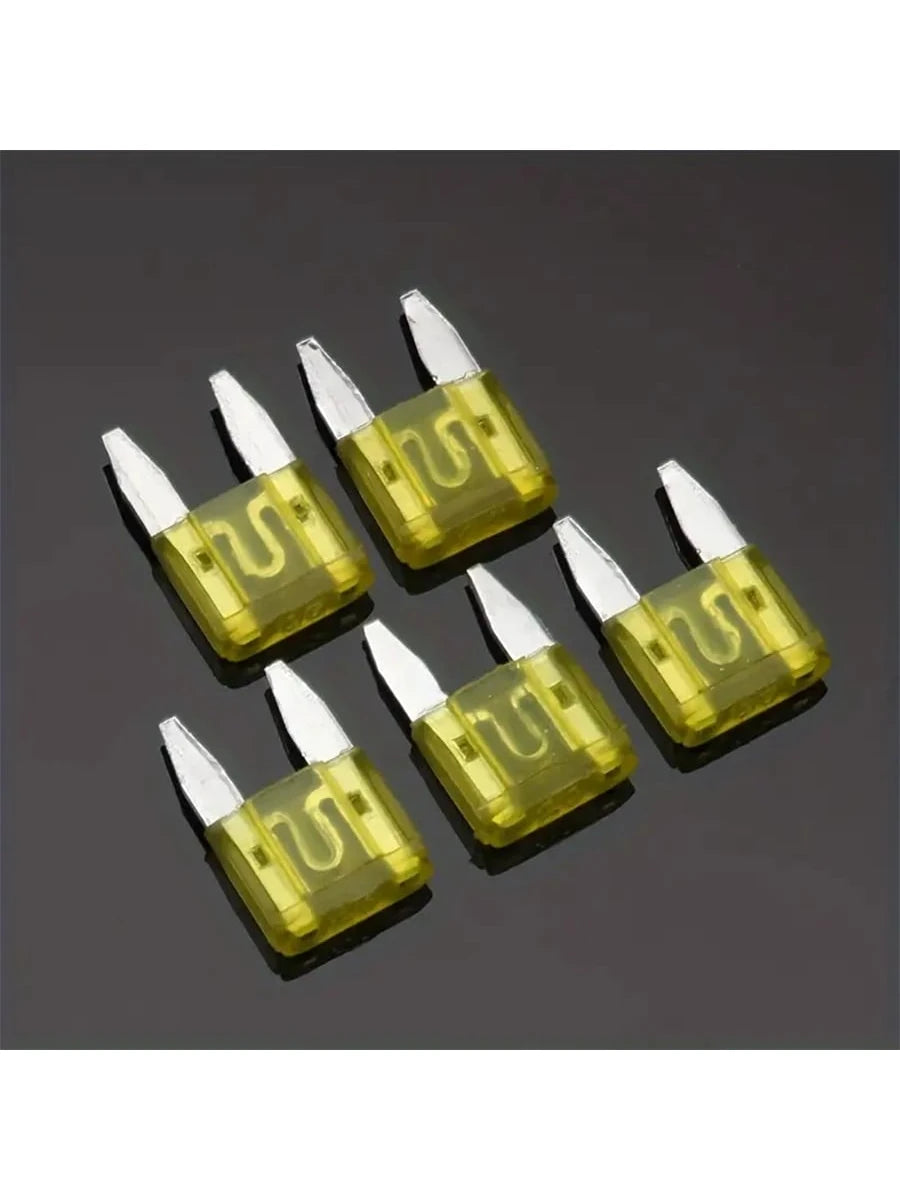 60PCS Bagged 5-30A Small Size Car Fuse Set
