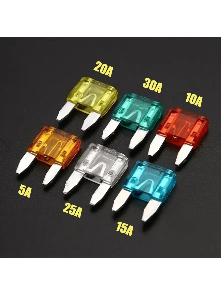 60PCS Bagged 5-30A Small Size Car Fuse Set