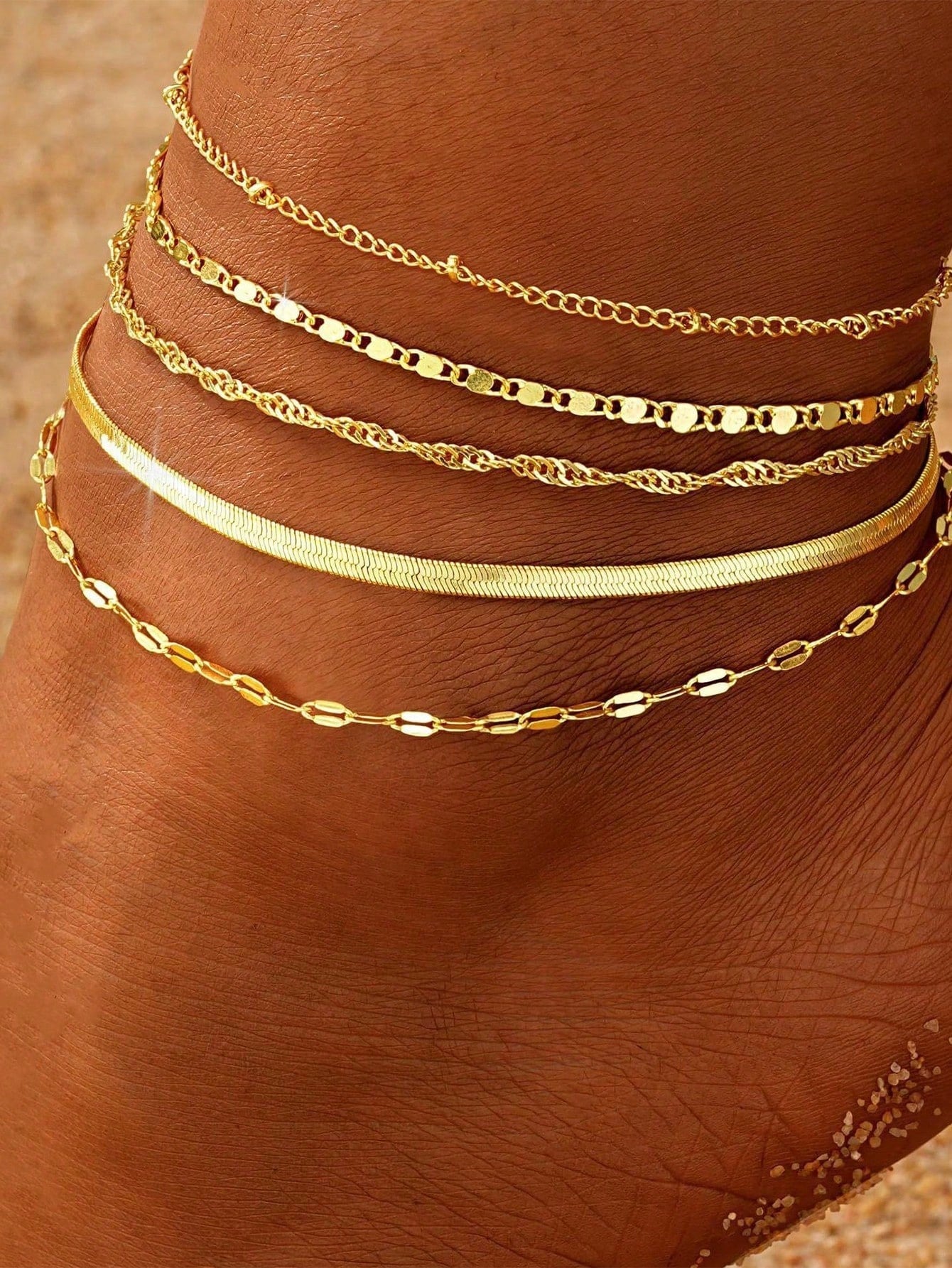 7pcs Bohemian Style Beaded Handmade Bracelet With Shell & Starfish Elements, Women Summer Beach Holiday Party Accessory