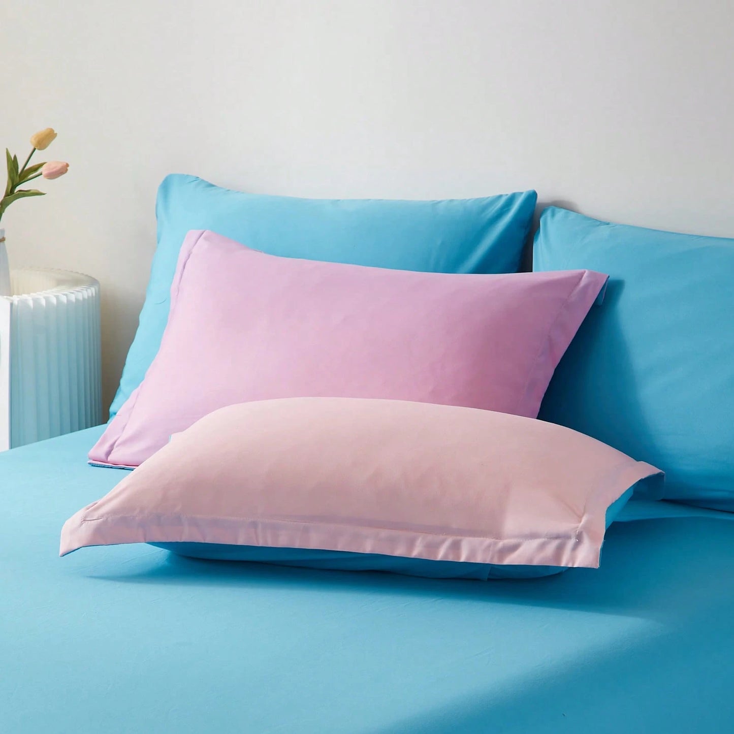 7pieces(Full/Queen/King)Lightweight Solid Comforter Set For All Seasons,Twin(5 Pieces),Soft & Comfortable Bed In A Bag Set For Student/Friends/Colleage,A Cloud-Like Sleeping Space All Year Round,Sprin
