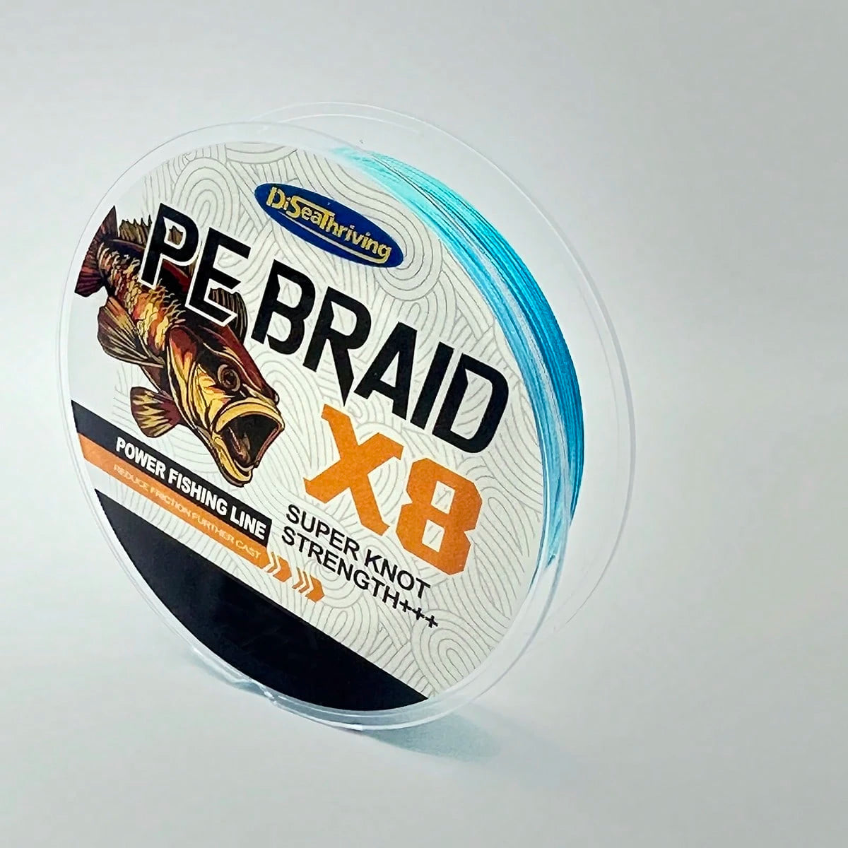 8pcs High Quality PE Braided Fishing Line- High Strength, Abrasion Resistant, Durable, Available In 100m/300m/500m Lengths, Fishing Tool, Fishing Gift