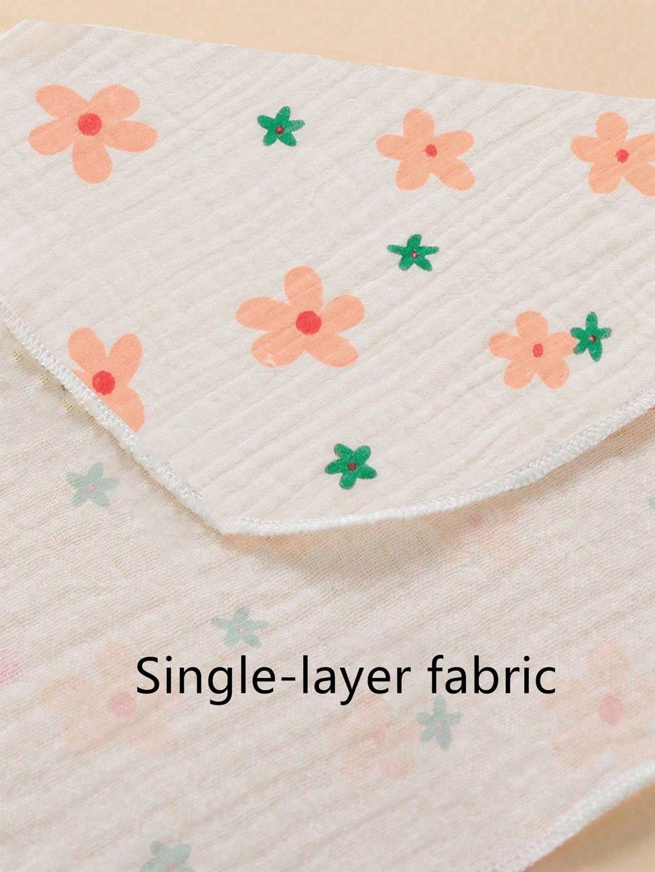 8pcs Lightweight Breathable Single-Layer Baby Bibs, Feeding Wipes, Multi-Purpose Cloths, Suitable For All Seasons