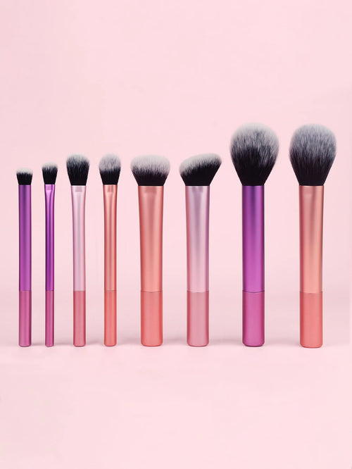 8Pcs Professional Makeup Brush Set, Including Powder Brush, Blush Brush, Contour Brush, Eyeshadow Brush, Highlighter Brush, And Other Makeup Tools,Brush Set,Makeup Brush Kit,Make Up Brush Set,Make Up