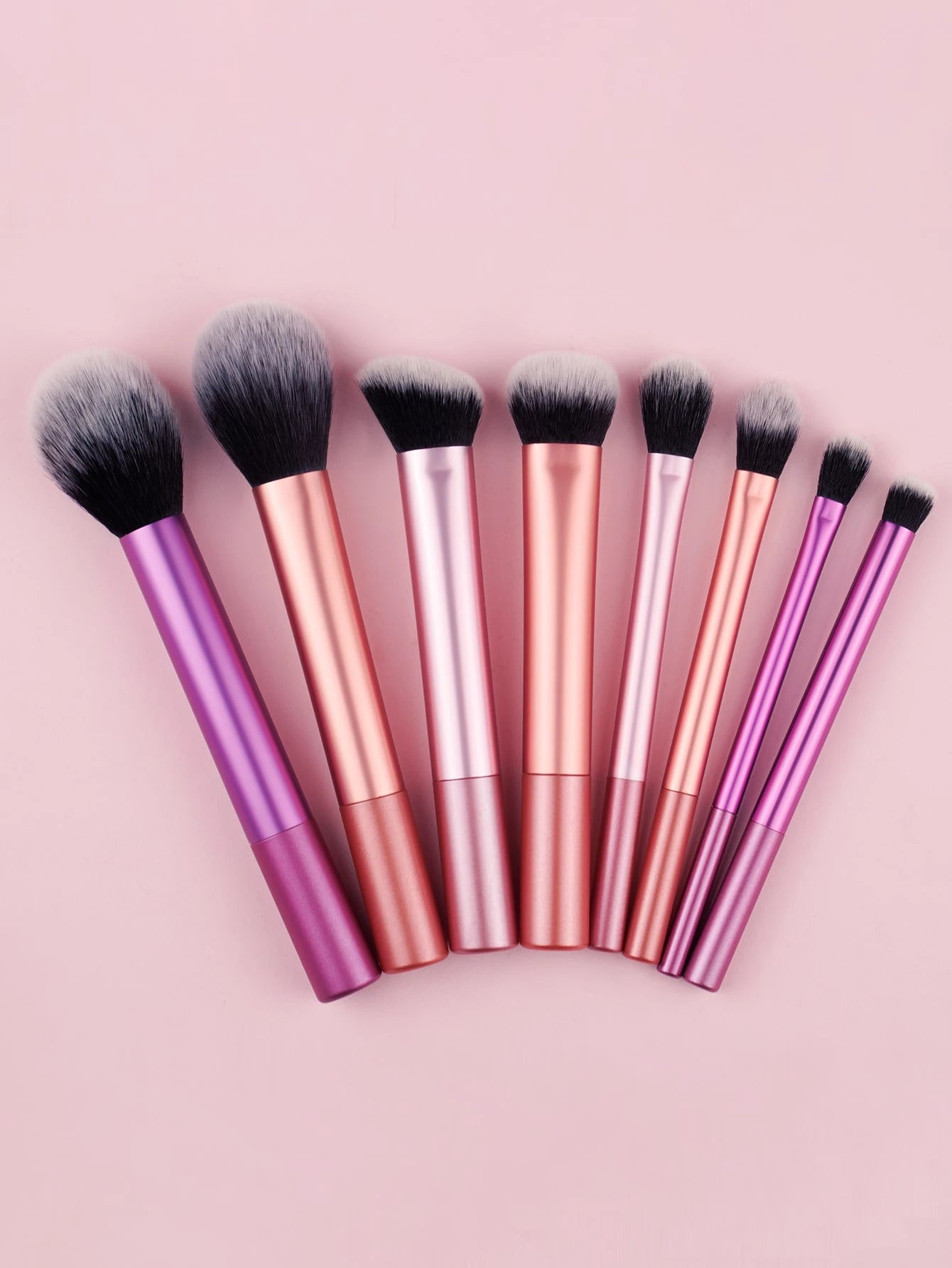 8Pcs Professional Makeup Brush Set, Including Powder Brush, Blush Brush, Contour Brush, Eyeshadow Brush, Highlighter Brush, And Other Makeup Tools,Brush Set,Makeup Brush Kit,Make Up Brush Set,Make Up