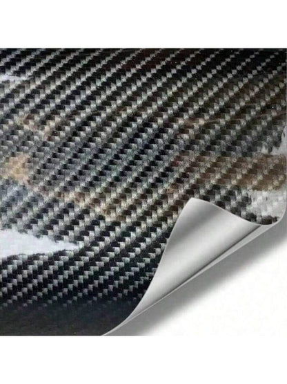 9D Forged Carbon Fiber Vinyl Wrap PET Film, 30cm X 152cm, Heat Resistant, Waterproof Sticker For Motorcycle And Car Body, Rearview Mirror Decals, Interior And Exterior Modification, Protective Film