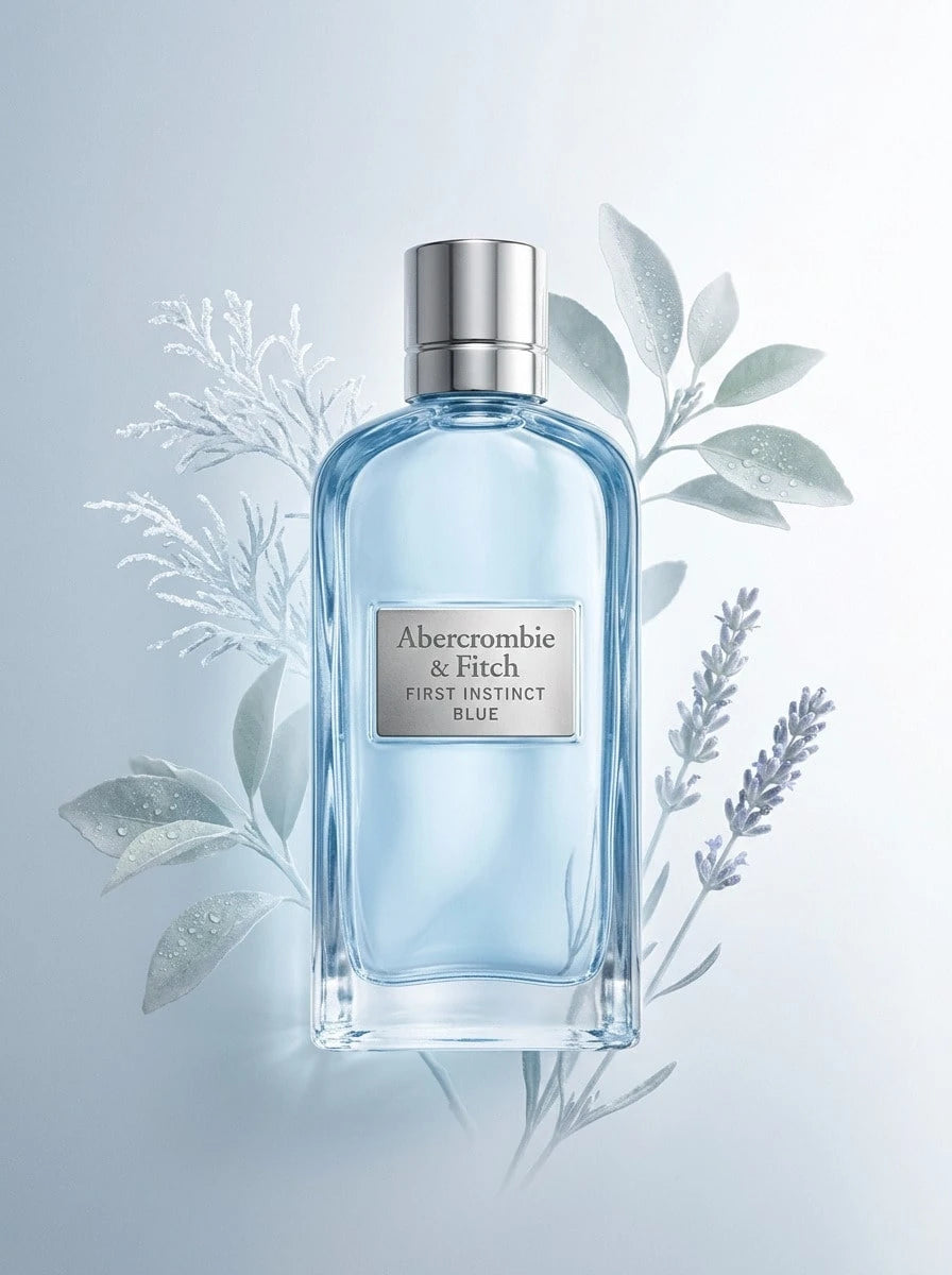 Abercrombie & Fitch First Instinct Blue Eau De Parfum Spray For Women EDP 3.4oz/100ml- Perfume For Long Lasting Suitable For Birthday, Office, Gift, Daily Use