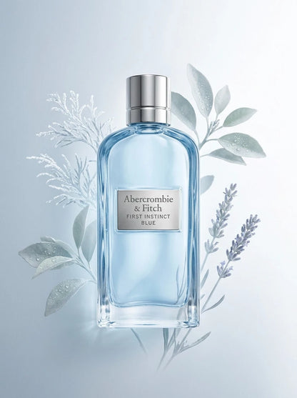 Abercrombie & Fitch First Instinct Blue Eau De Parfum Spray For Women EDP 3.4oz/100ml- Perfume For Long Lasting Suitable For Birthday, Office, Gift, Daily Use