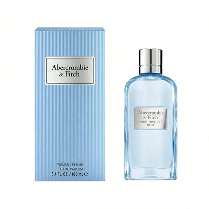 Abercrombie & Fitch First Instinct Blue Eau De Parfum Spray For Women EDP 3.4oz/100ml- Perfume For Long Lasting Suitable For Birthday, Office, Gift, Daily Use
