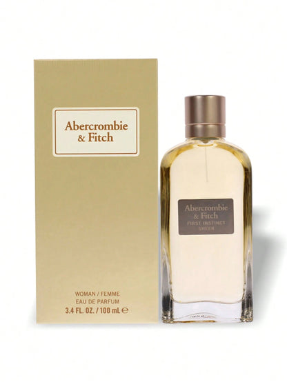 Abercrombie & Fitch First Instinct Blue Eau De Parfum Spray For Women EDP 3.4oz/100ml- Perfume For Long Lasting Suitable For Birthday, Office, Gift, Daily Use