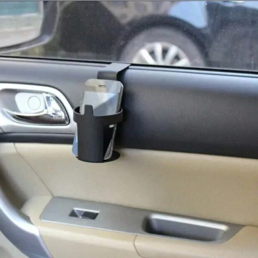 Adjustable Backseat Cup Holder| Car Drink And Bottle Rack| Truck Bottle Holder And Storage Solution| Sturdy Shock-Proof Design, Easy To Install| Space-Saving, Keeps Car Interior Tidy| Universal B