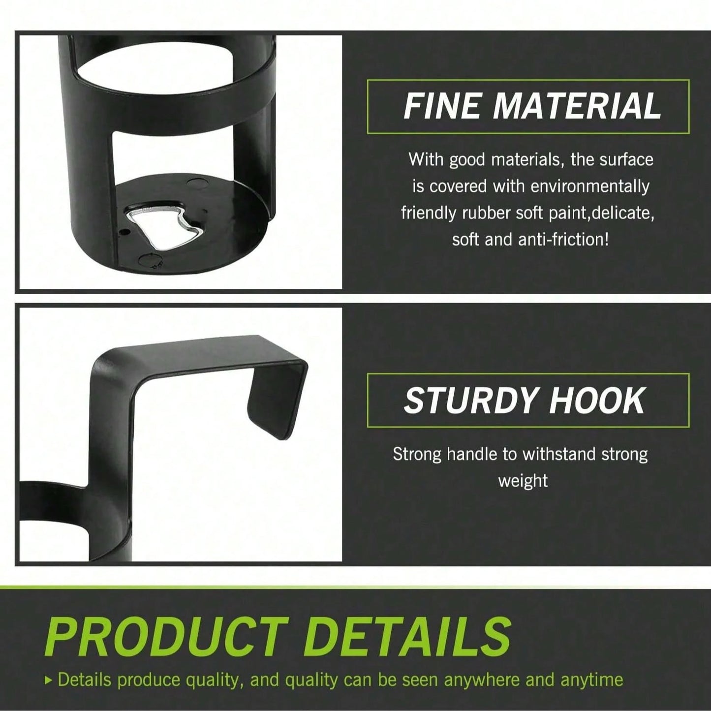 Adjustable Backseat Cup Holder| Car Drink And Bottle Rack| Truck Bottle Holder And Storage Solution| Sturdy Shock-Proof Design, Easy To Install| Space-Saving, Keeps Car Interior Tidy| Universal B
