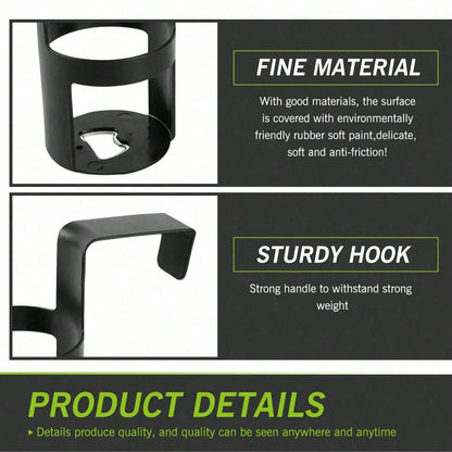 Adjustable Backseat Cup Holder| Car Drink And Bottle Rack| Truck Bottle Holder And Storage Solution| Sturdy Shock-Proof Design, Easy To Install| Space-Saving, Keeps Car Interior Tidy| Universal B