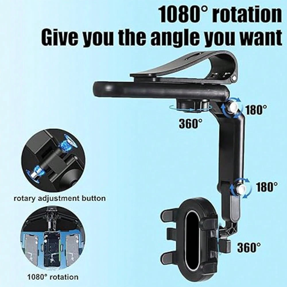 Adjustable Cantilever Sun Visor Multi-Joint Long Arm Fashionable Car Phone Holder Multifunctional Suitable For Navigation And Universal Car Accessories, Gift For Men Women