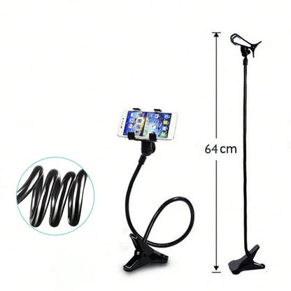 Adjustable Slouchy Mobile Phones Holder Universal Flexible Arm Clip Portable Home Bed Desktop Bracket Smartphone Holder Mount Stand Compatible With IPhone, Android Phone, Gift For Birthday, Family, Fr