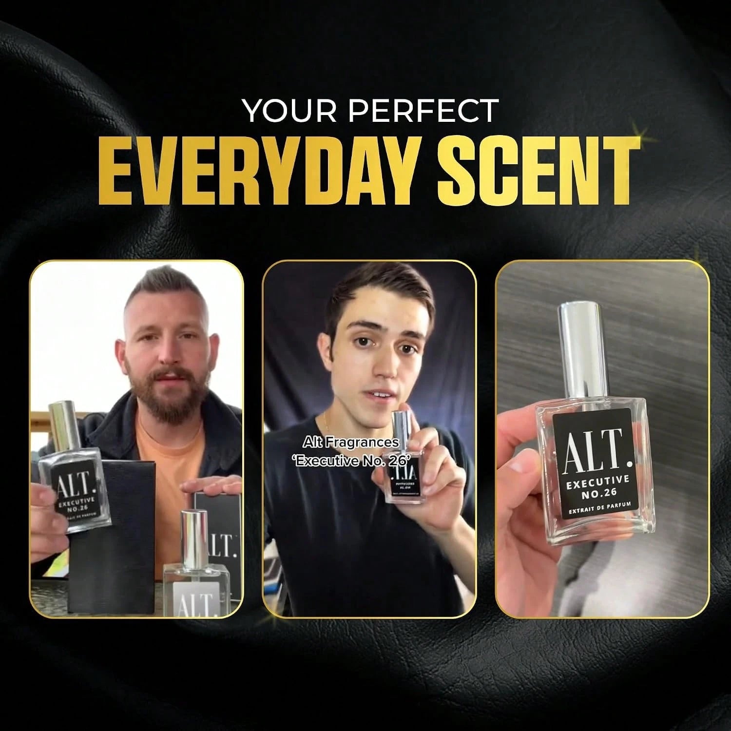 ALT. FRAGRANCES Executive No. 26- Inspired By Avntus, Perfume For Men, Extrait De Parfum, Long Lasting Woody Fruity Perfume For Men With Bergamot, Pineapple & Oakmoss