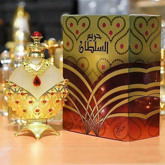 ANGELELVES PERFUMES Hareem Al Sultan Gold Concentrated Perfume Oil For Unisex Gold Arabian Concentrated Perfume Oil, Arabic Perfumes For Women, Arabian Perfumes Oill- Long Lasting Perfume Oil