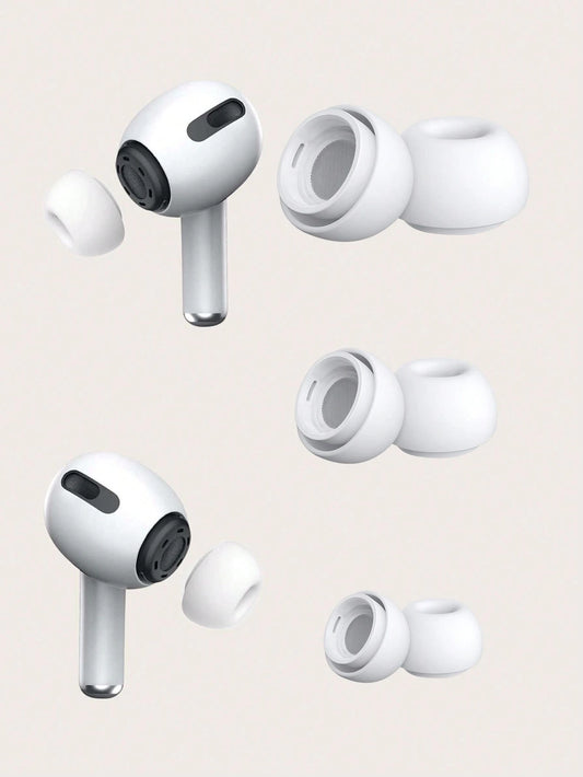 Apple Ear Tips, 3 Sizes, 3 Pairs, Compatible With Airpods Pro