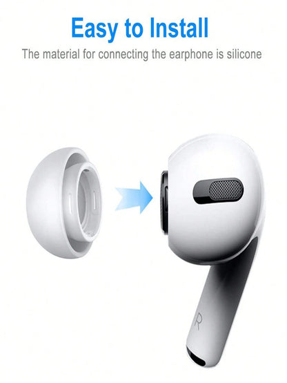 Apple Ear Tips, 3 Sizes, 3 Pairs, Compatible With Airpods Pro