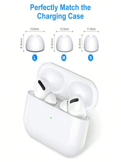 Apple Ear Tips, 3 Sizes, 3 Pairs, Compatible With Airpods Pro