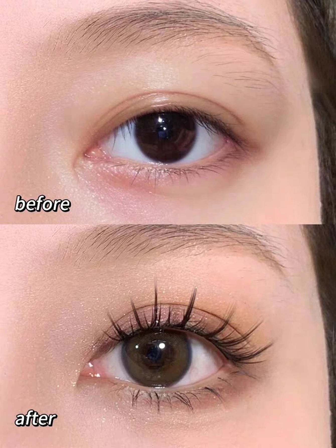 Asiteo 5 Pairs Cartoon Anime False Eyelashes, Natural & Realistic, Faux Mink, Lightweight & Fluffy, 3D Thick, Korean/Japanese/Asian Style, Cosplay Lashes