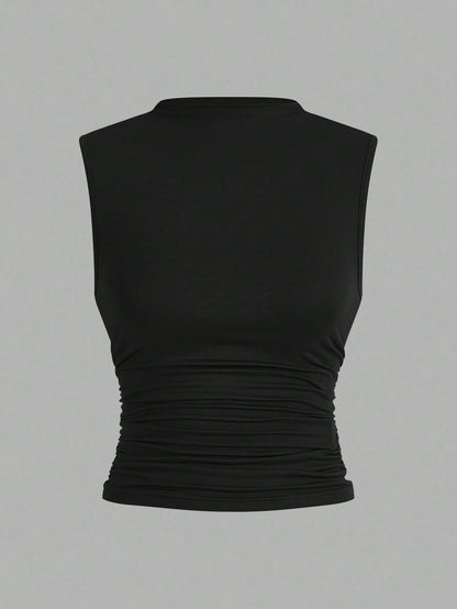 Auralis 3pcs/Set Plus Size Women's Sleeveless Fitted Basic Tank Tops