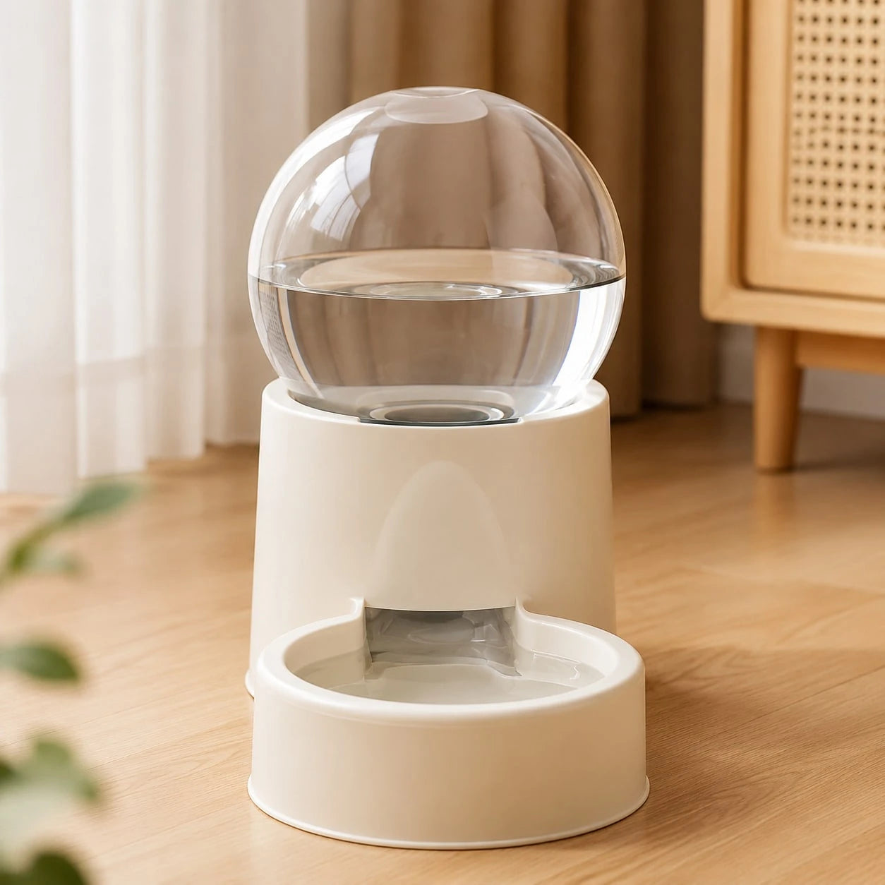 Automatic Pet Food Dispenser, Automatic Water Dispenser For Cats And Dogs, Scheduled Feeding System, Durable Pet Feeder With Large Capacity Storage Compartment, Pet Supplies For Home