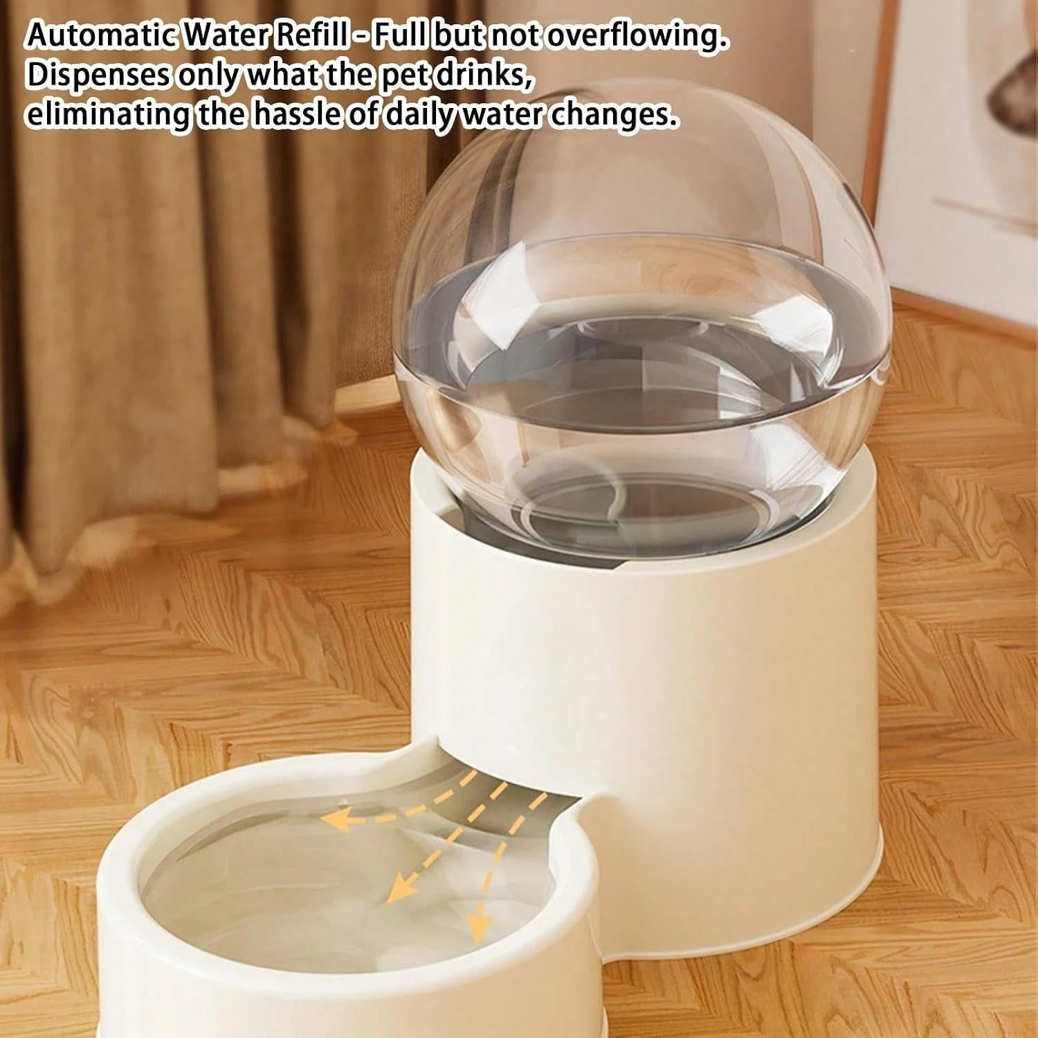 Automatic Pet Food Dispenser, Automatic Water Dispenser For Cats And Dogs, Scheduled Feeding System, Durable Pet Feeder With Large Capacity Storage Compartment, Pet Supplies For Home