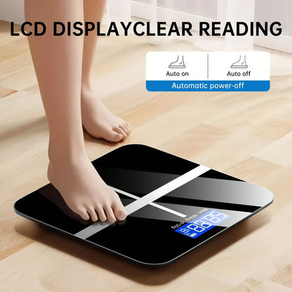 AVXLRQ 1pc Scale For Body Weight, Digital Bathroom Scale With Large LED Display, Body Scale With Extra-High Capacity, Weighing Machine With Big Platform, Most Accurate To 0.05lb