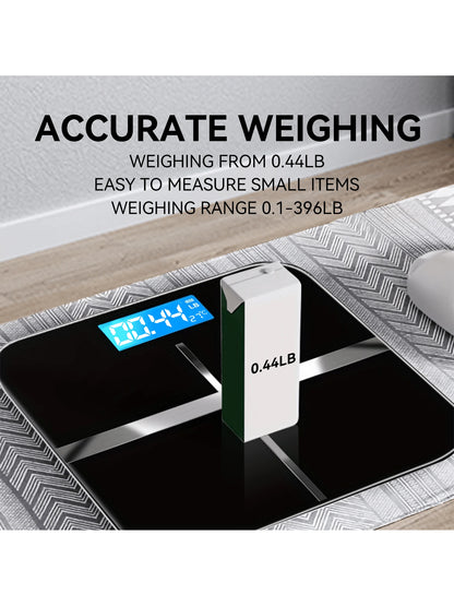 AVXLRQ 1pc Scale For Body Weight, Digital Bathroom Scale With Large LED Display, Body Scale With Extra-High Capacity, Weighing Machine With Big Platform, Most Accurate To 0.05lb