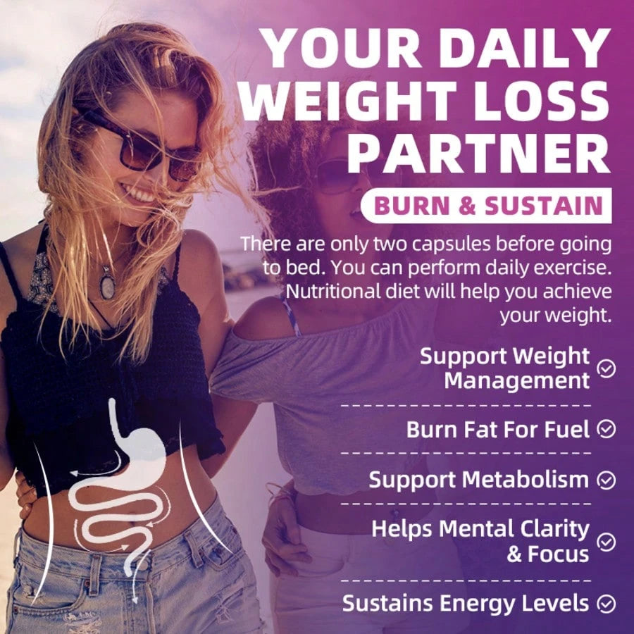 B BEWORTHS BEWORTHS Nighttime Support Capsules- 60 Capsules, Formulated With Green Coffee Beans, White Kidney Beans, And L-Tryptophan- Support Metabolism, Weight Loss, Restful Sleep, And Overall Wel