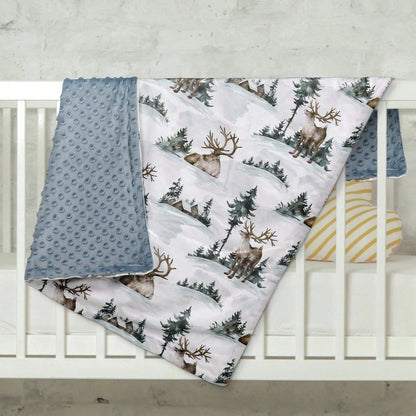 Baby Blankets Unisex Newborn Thick, Super Soft Comfy Blankets, For Shower Gifts, 30 X 40 Inch