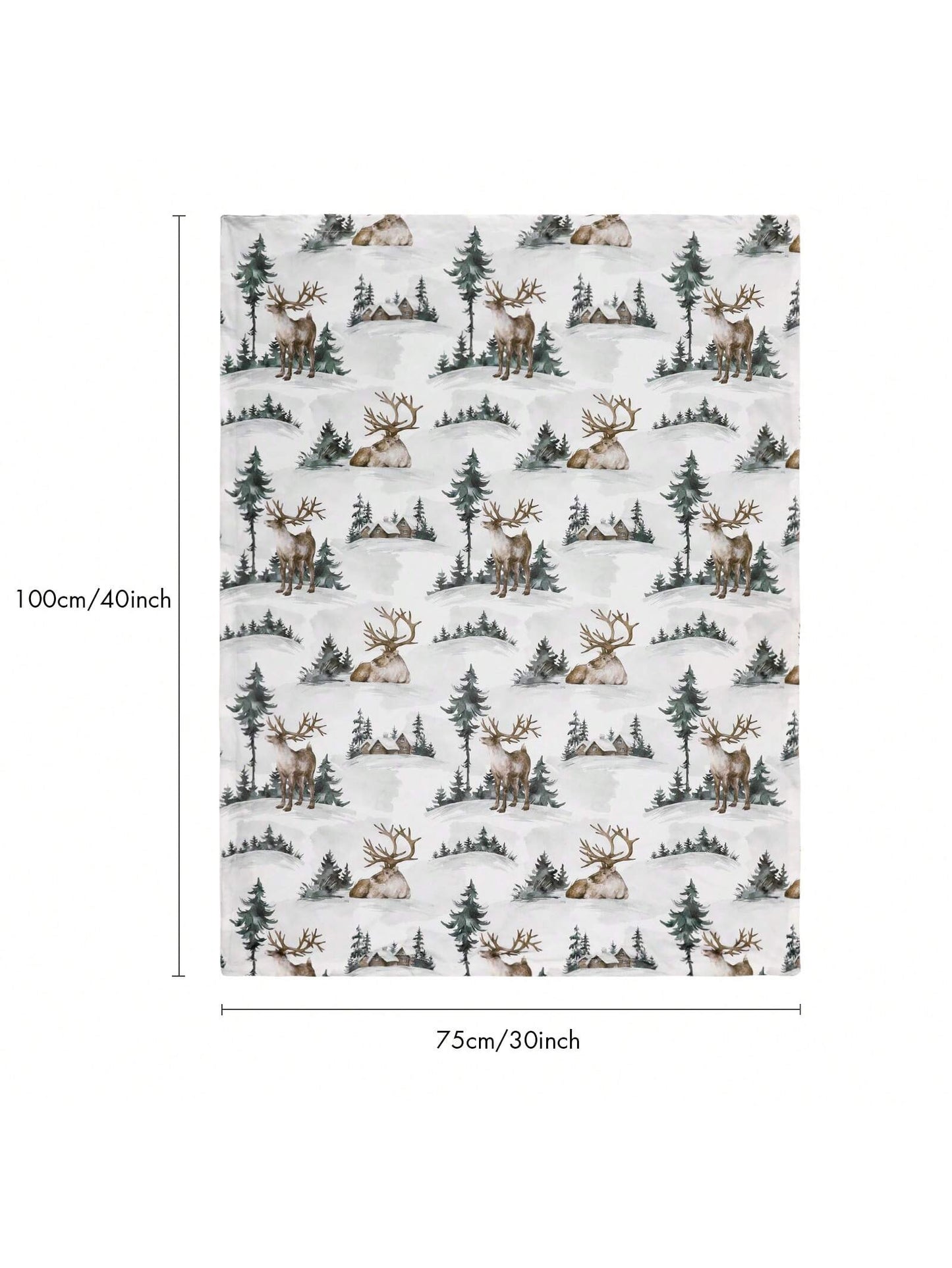Baby Blankets Unisex Newborn Thick, Super Soft Comfy Blankets, For Shower Gifts, 30 X 40 Inch