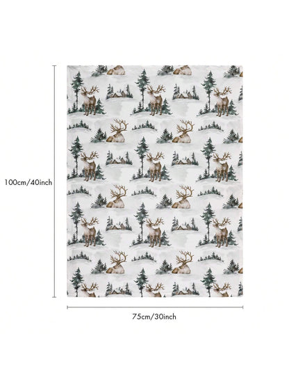Baby Blankets Unisex Newborn Thick, Super Soft Comfy Blankets, For Shower Gifts, 30 X 40 Inch