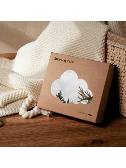 Baby Blankets Unisex Newborn Thick, Super Soft Comfy Blankets, For Shower Gifts, 30 X 40 Inch