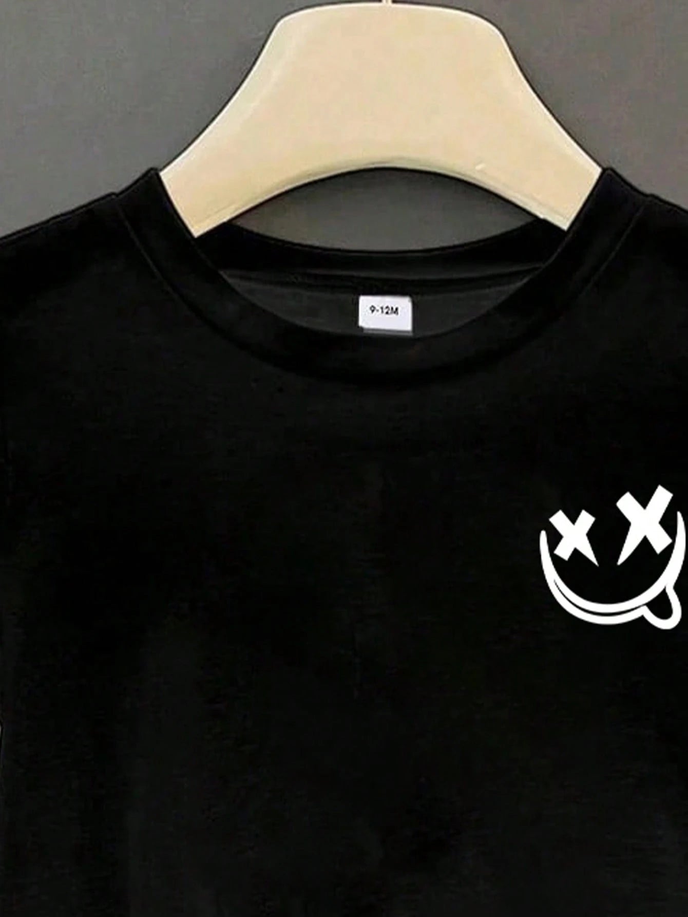 Baby Boy Letter Print Short Sleeve T-Shirt And Shorts