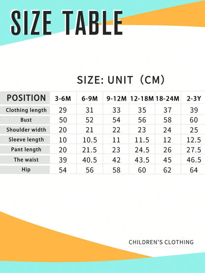 Baby Boy Letter Print Short Sleeve T-Shirt And Shorts