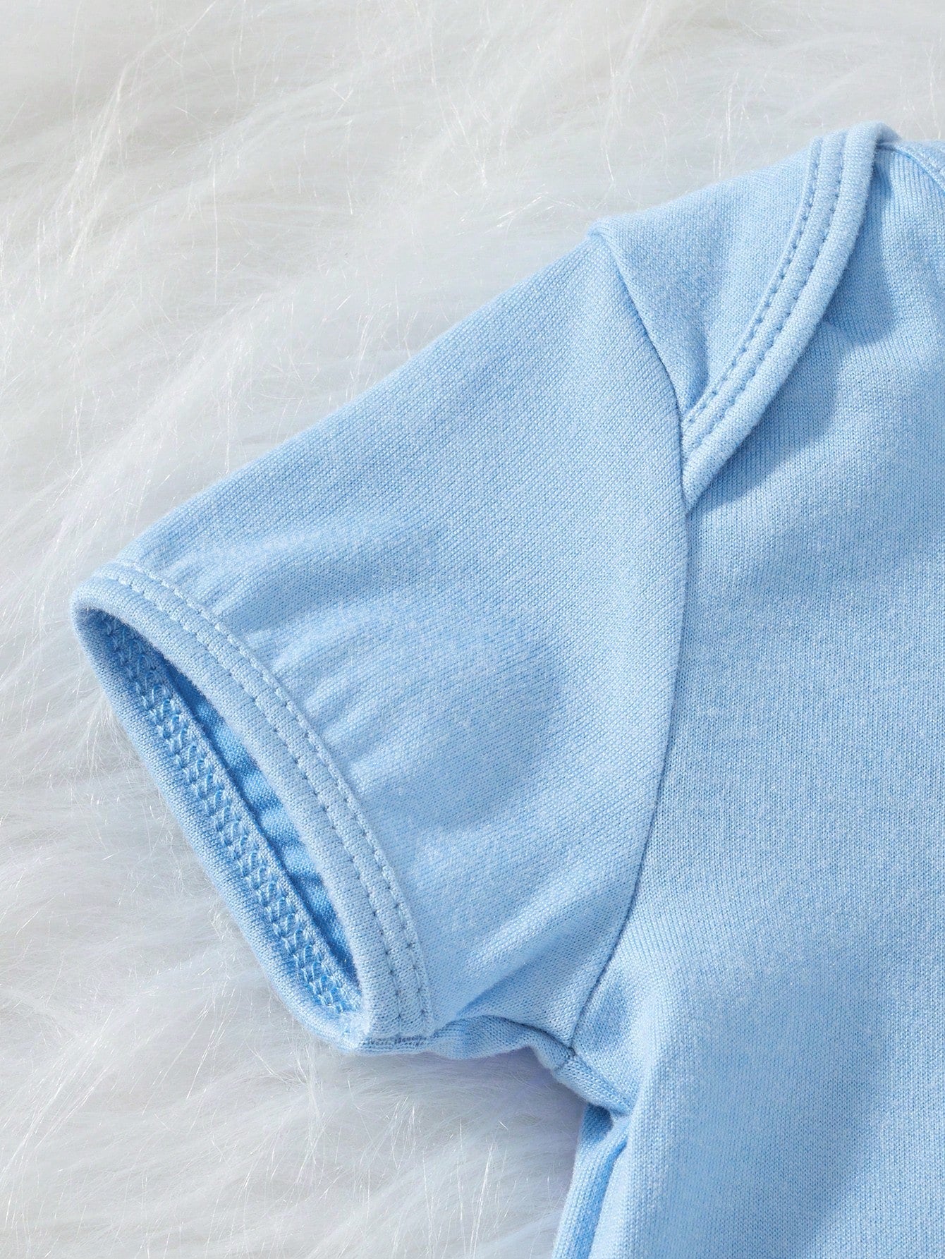 Baby Boy Slogan & Phone Design Printed Short Sleeve Bodysuit