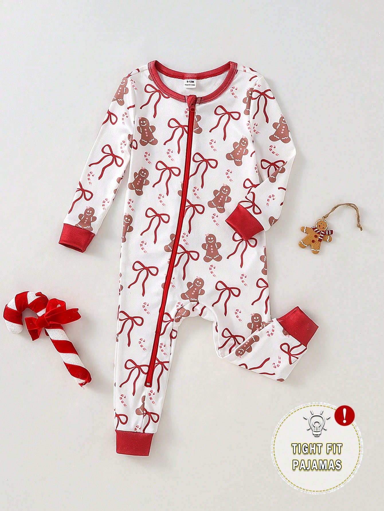 Baby Girl Sweet Cute Elegant Casual Daily Comfortable Soft Skin-Friendly Knitted High Elasticity Tight-Fitting Fabric Multi-Color Cloud Animal Cow Donut Cake Dessert Cartoon Pattern Print Long Sleeve