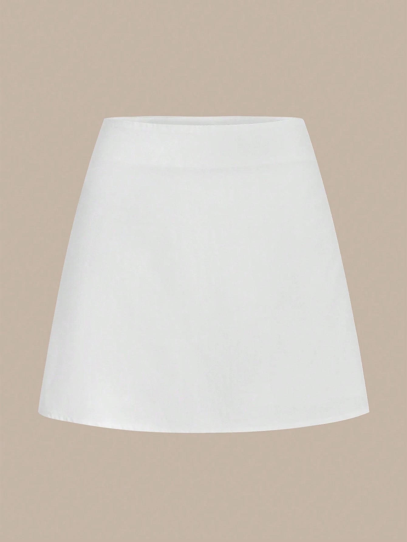 BASICS Ladies' Simple Solid Color Casual Skirt Summer For Women