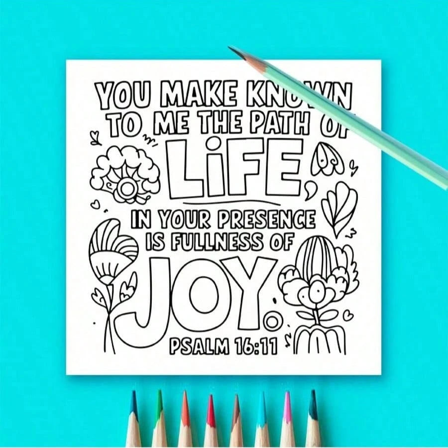 Bible Verse Coloring Book, Suitable For Adults Comfort And Relaxation, Perfect Gift For Valentine's Day, New Year, Birthday And Party, Suitable For Various Holidays, Suitable For Friends, Family And C