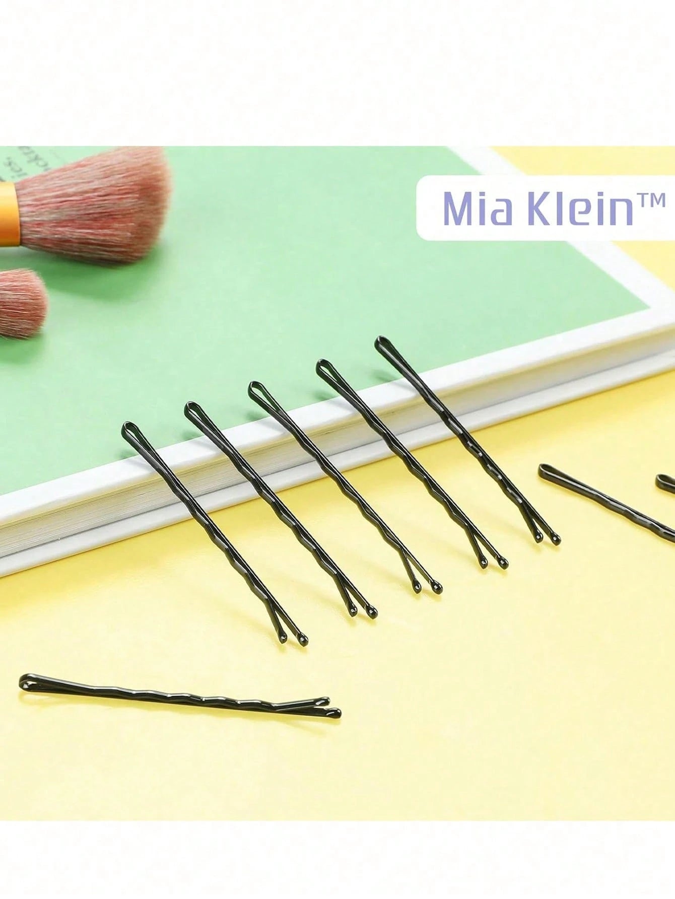 Bobby Pins, Crimped Hair Pins For Women, Non Slip Hair Clips Bulk With Storage Box, Great For All Hair Style
