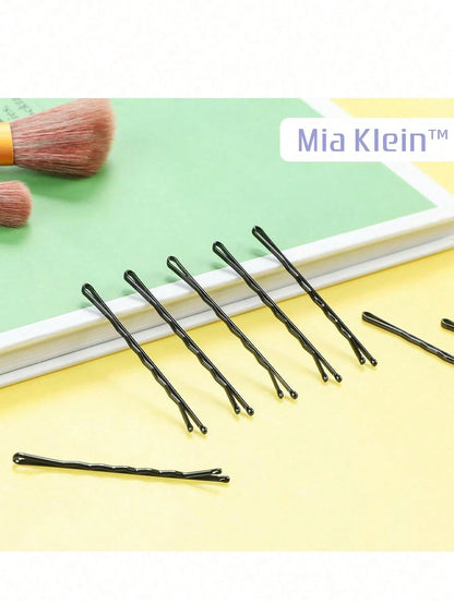 Bobby Pins, Crimped Hair Pins For Women, Non Slip Hair Clips Bulk With Storage Box, Great For All Hair Style