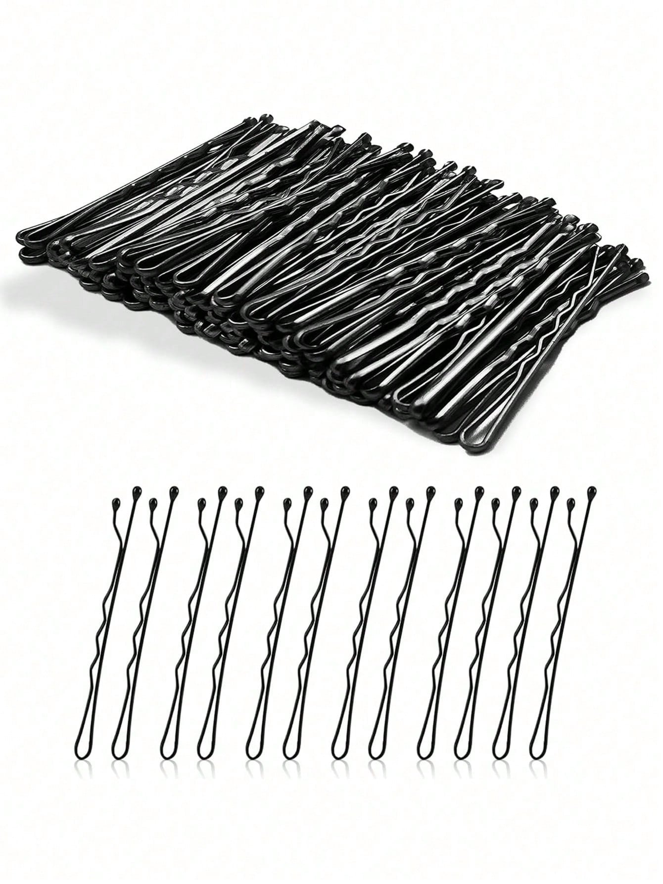Bobby Pins, Crimped Hair Pins For Women, Non Slip Hair Clips Bulk With Storage Box, Great For All Hair Style
