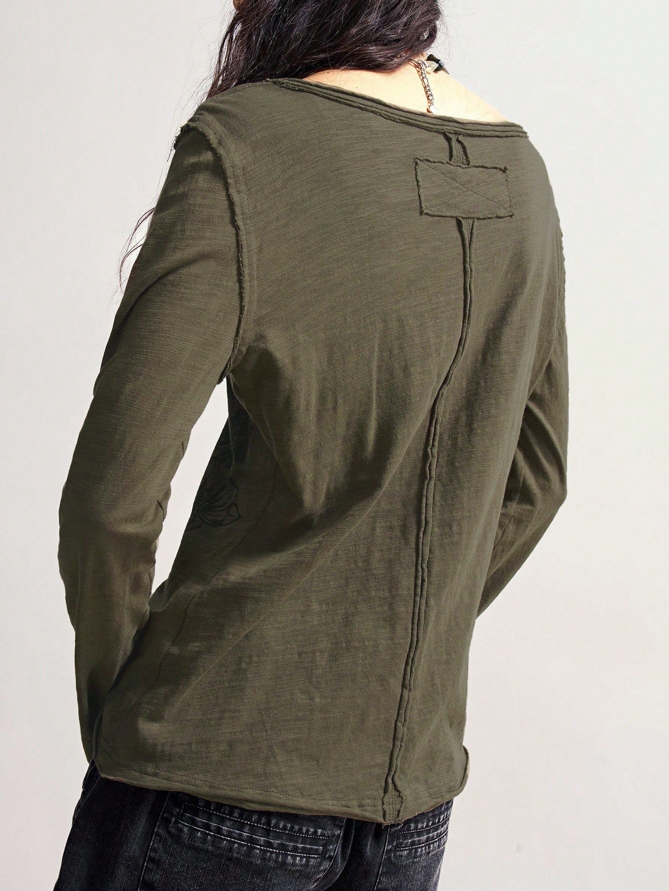 Bohemela Casual Loose Fit Long Sleeve Plus Size Women T-Shirt, Streetwear/Winter Fall