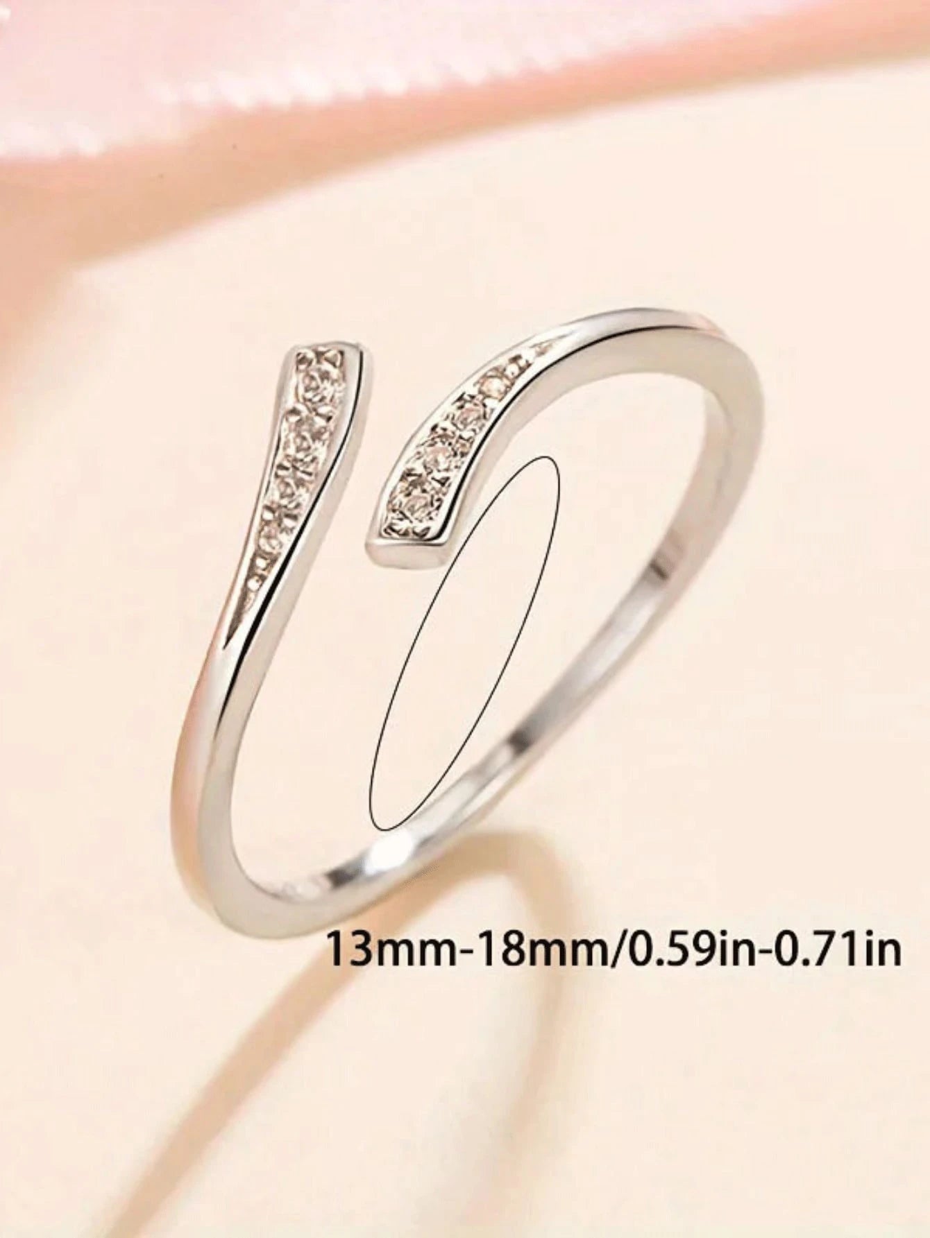 Bohemian Style Elegant Toe Ring With Shiny Zirconia, Adjustable Open Toe Ring, Summer Holiday Party Accessory, Valentine's Day Gift