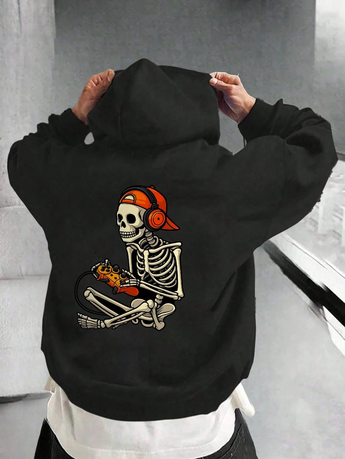 Boys' Hoodies Casual Printed Loose Sweatshirts Children's Clothing